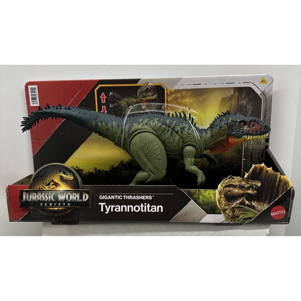 Jurassic World Rebirth Gigantic Thrashers TYRANNOTITAN Dinosaur Articulated New